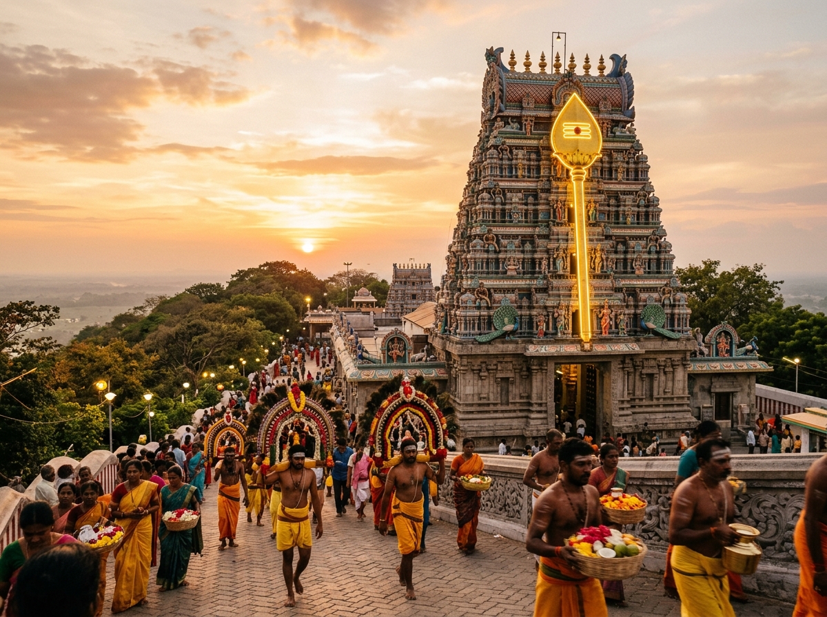 Arupadai Veedu Murugan Temples Tour